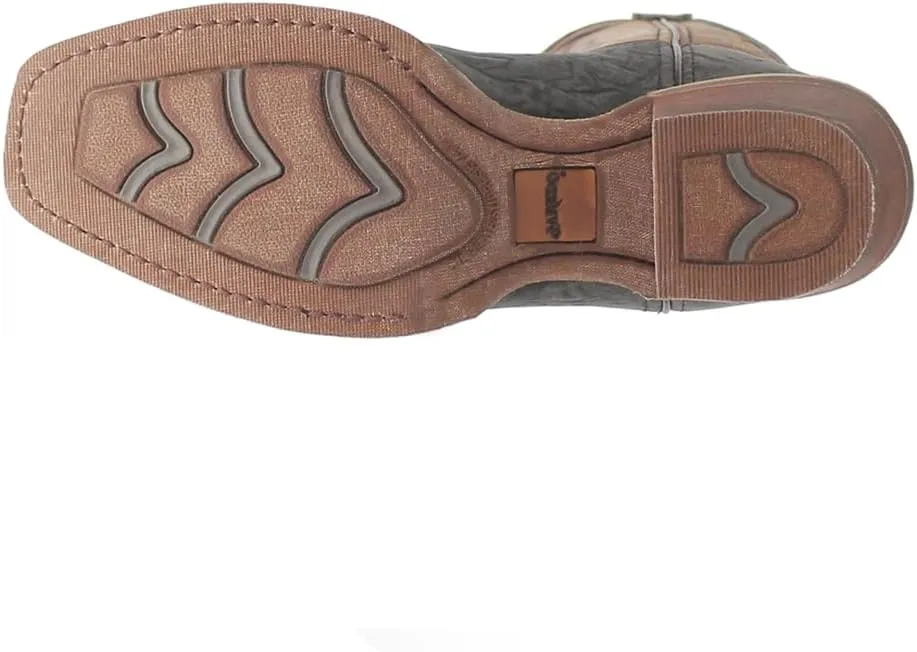 Laredo Mens Walker Square Toe Casual Boots Mid Calf - Brown, Grey