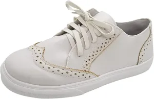 Lausiuoe Shoes For Women Dressy Flats Canvas Loafers Low Top Casual Fashion Lightweight Comfortable Walking Slip On Sneakers