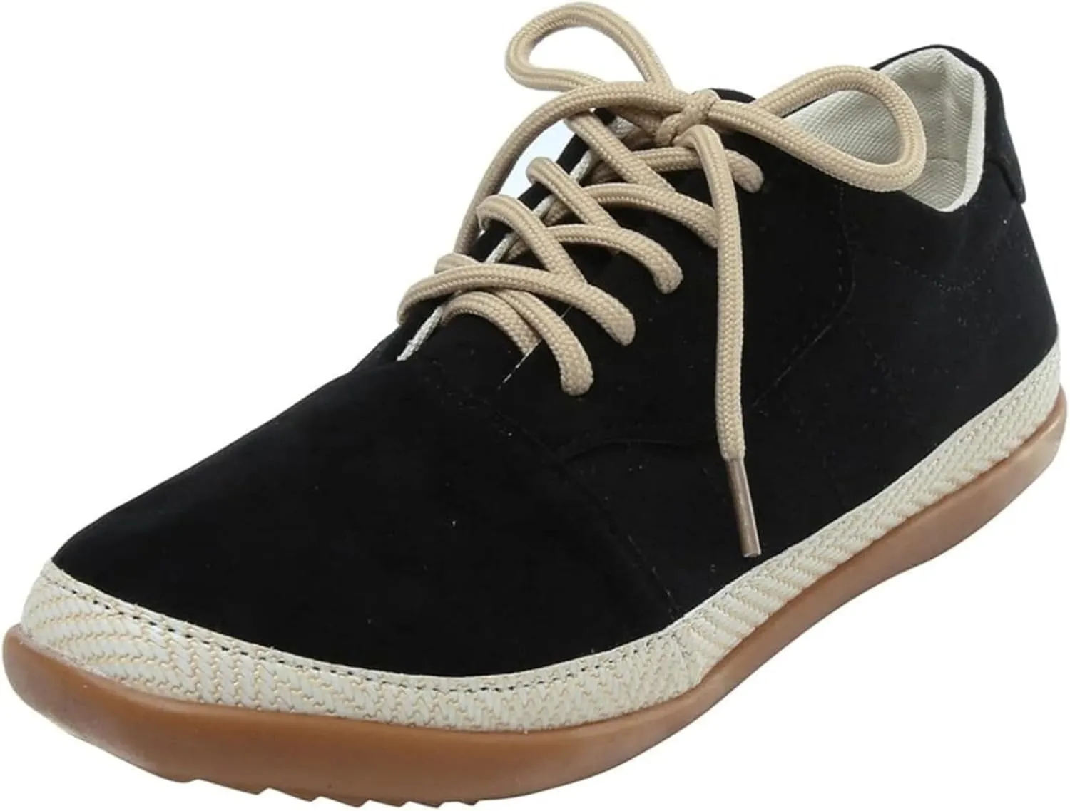 Lausiuoe Shoes For Women Flats Comfortable Dressy Canvas Low Top Sneaker Casual Fashion Slip On Comfort Walking Loafers