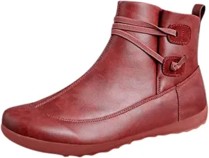 Leather Ankle Boots Low Heel Ankle Booties for Women with Heel Open Toe Womens Boots Ankle Low Heel Ankle Boots Women Hiking Ankle Work Boots for Men Ankle Rain Boots