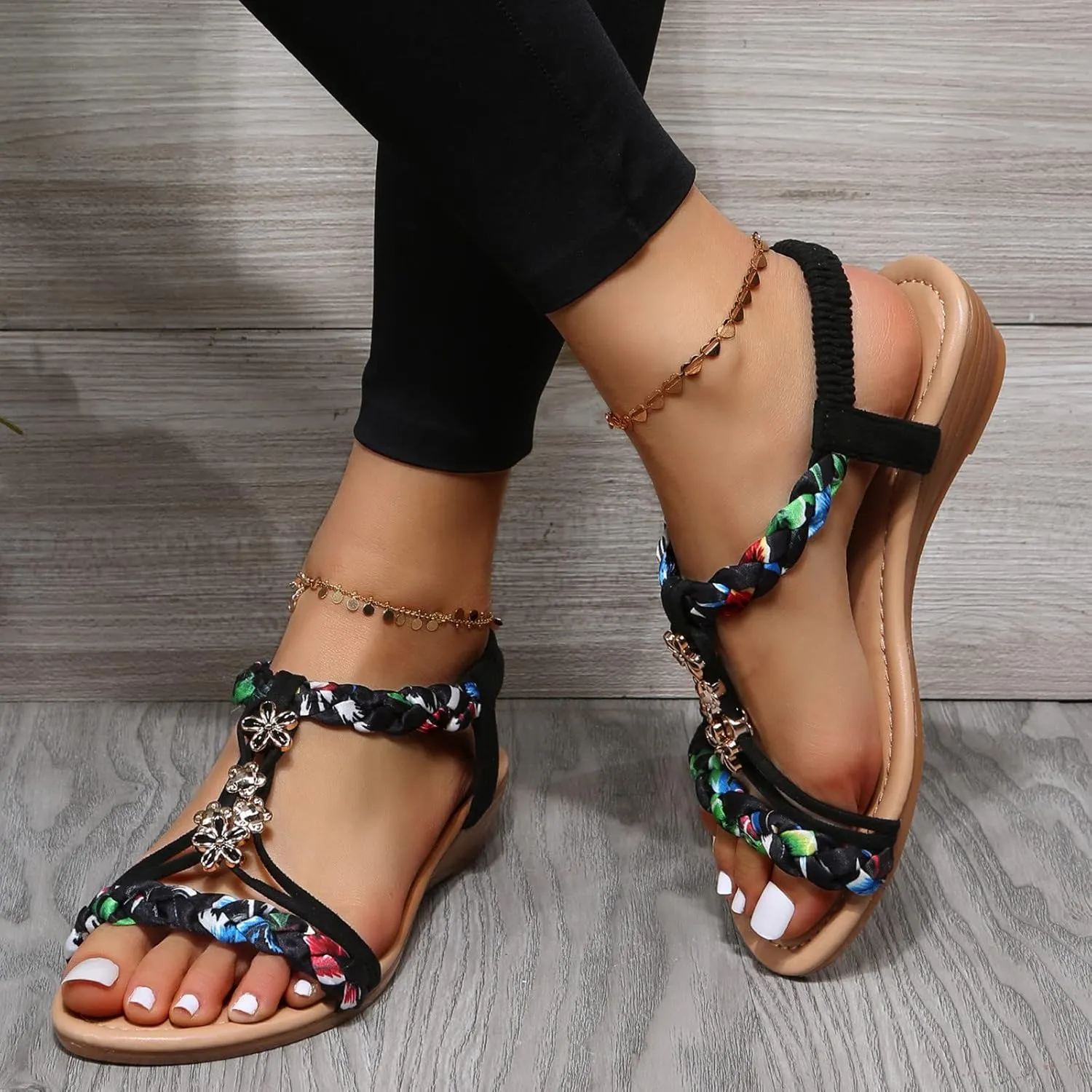 Lightweight Orthopedic Sandals Women Arch Support Yoga Mat Thong Flip Flops Summer Beach Walking Casual Comfortable Non Slip Outdoor