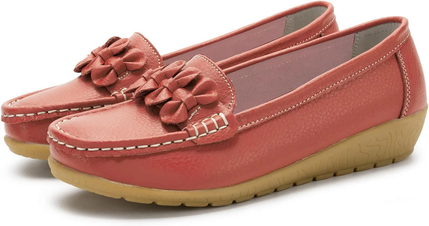 Loafers for Women Comfort Slip On Loafers 2025 Orthopedic Loafers Arch Support Dress Shoes Casual Walking Shoes