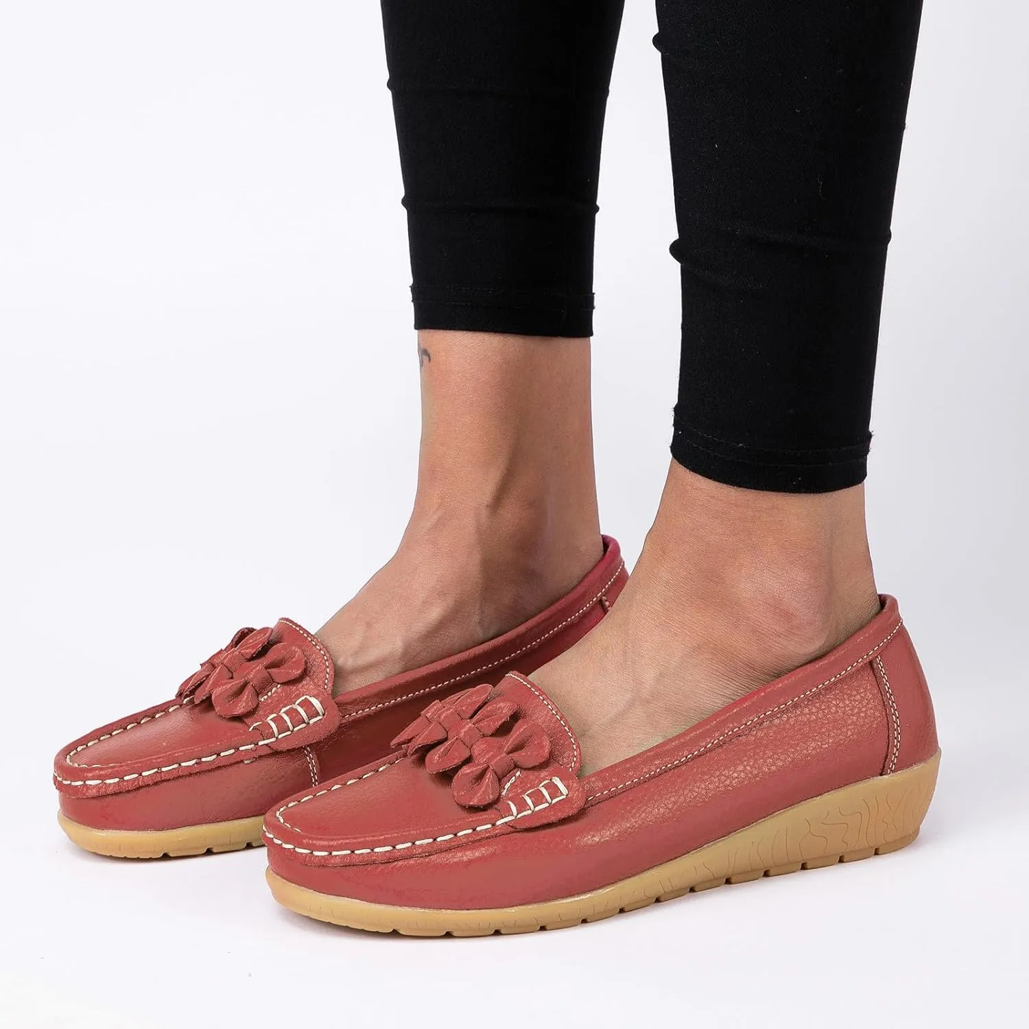 Loafers for Women Comfort Slip On Loafers 2025 Orthopedic Loafers Arch Support Dress Shoes Casual Walking Shoes