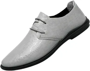 Men Formal Shoes, Leather Business Casual Shoes Men Dress Office Luxury Shoes Male Breathable Oxfords