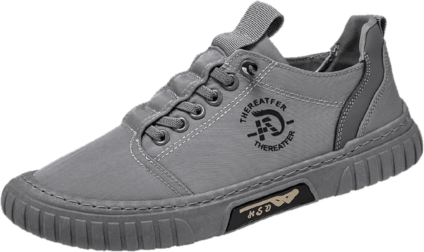 Men's Casual Shoes Lightweight Mesh Sport Sneakers Elastic Walking Shoes Flat Bottom Fashion Casual Footwear Non Slip Comfortable Sneaker
