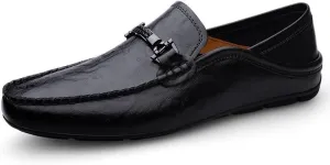 Mens Classic Leather Dress Shoes Men Formal Casual Business Wedding Work Loafers