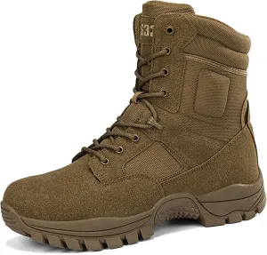 Mens Combat Boots Breathable Police Patrol Boots Lightweight Army Boots Waterproof Hiking Boots Military Tactical Boots