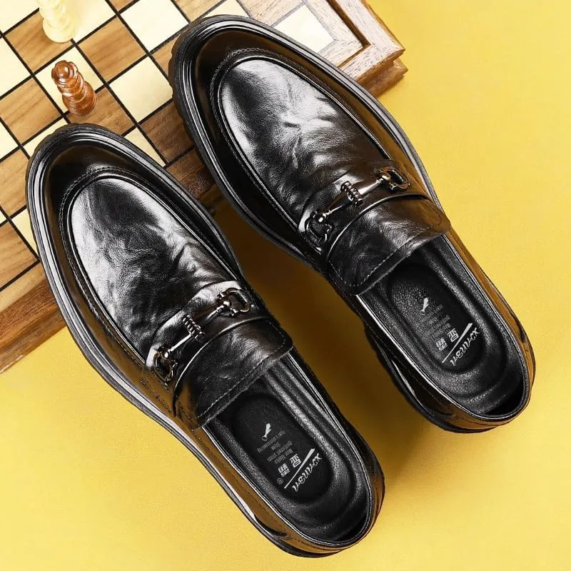 Mens Hands Free Shoes Casual Slip on Loafers Casual Lightweight Soft Non Slip Walking Shoes for Driving Daily Work Office