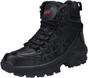 Men's Military Boots Combat Ankle Boots Tactical Plus Size Men's Shoes Work Safety Shoes Motorcycle Boots