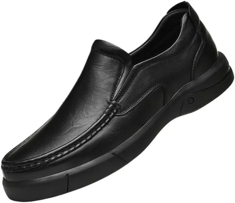 Men's Penny Loafers Casual Slip On Soft Lightweight Driving Boat Shoes Business Formal Leather Dress Shoes for Men