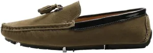 Men's Prom Shoes Faux Leather Fashion Round Toe Resistant Flexible Flat Heel Casual Slip-on