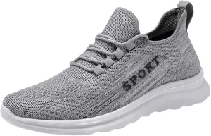 Men's Reathable Stretch Canvas Shoes Breathable Casual Comfortable Walking Sneaker Soft Flat Soled Elderly Shoes