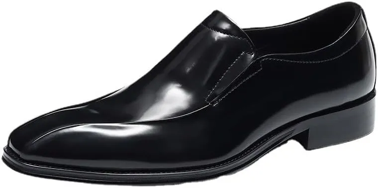 Men's Slip-Ons Loafers Mens Shiny Patent Leather Dress Shoes Wedding Business Work Office Outdoor Party Casual Tuxedo Shoes