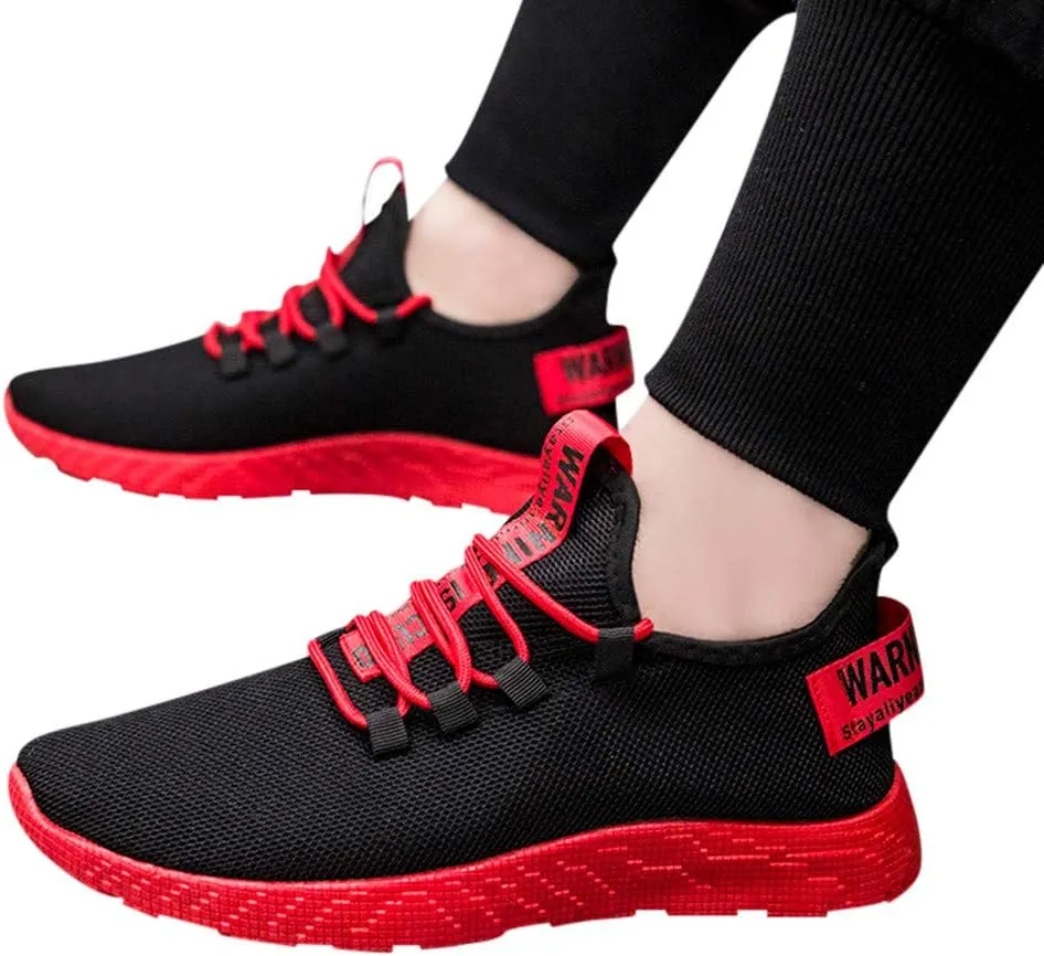 Mens Tennis Shoes Mesh Men's Casual Dress Shoes White Platform Sneakers Women's Soft Sole Mesh Comfort Orthopedic White Tennis Shoe Loafers Shoe
