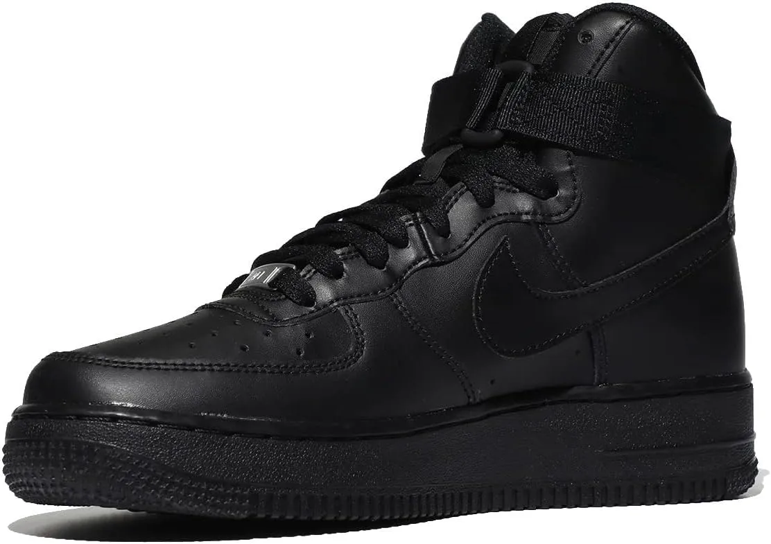 Nike Air Force 1 High LE (Big Kid) Black/Black