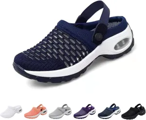 Orthopedic Shoes for Women Slip ons Shoes with Air Cushion Support to Reduce Back and Knee Pressure, Comfort Walking Shoes