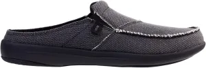 REVITALIGN Men's Siesta Canvas Mule, Black, 8.5