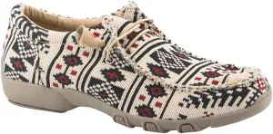 ROPER Womens Chillin Aztec Slip On Sneakers Shoes Casual - Brown