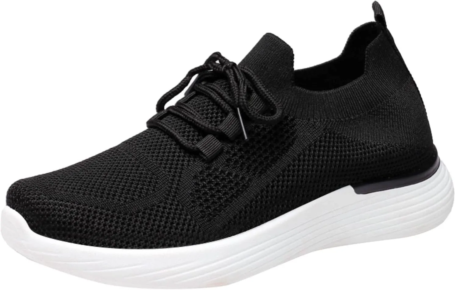 Running Shoes Womens Comfy Black Shoes for Women Dressy Women's Walking Shoes Sock Sneakers Womens Trail Running Shoes Wide Width Zapatos Comodos