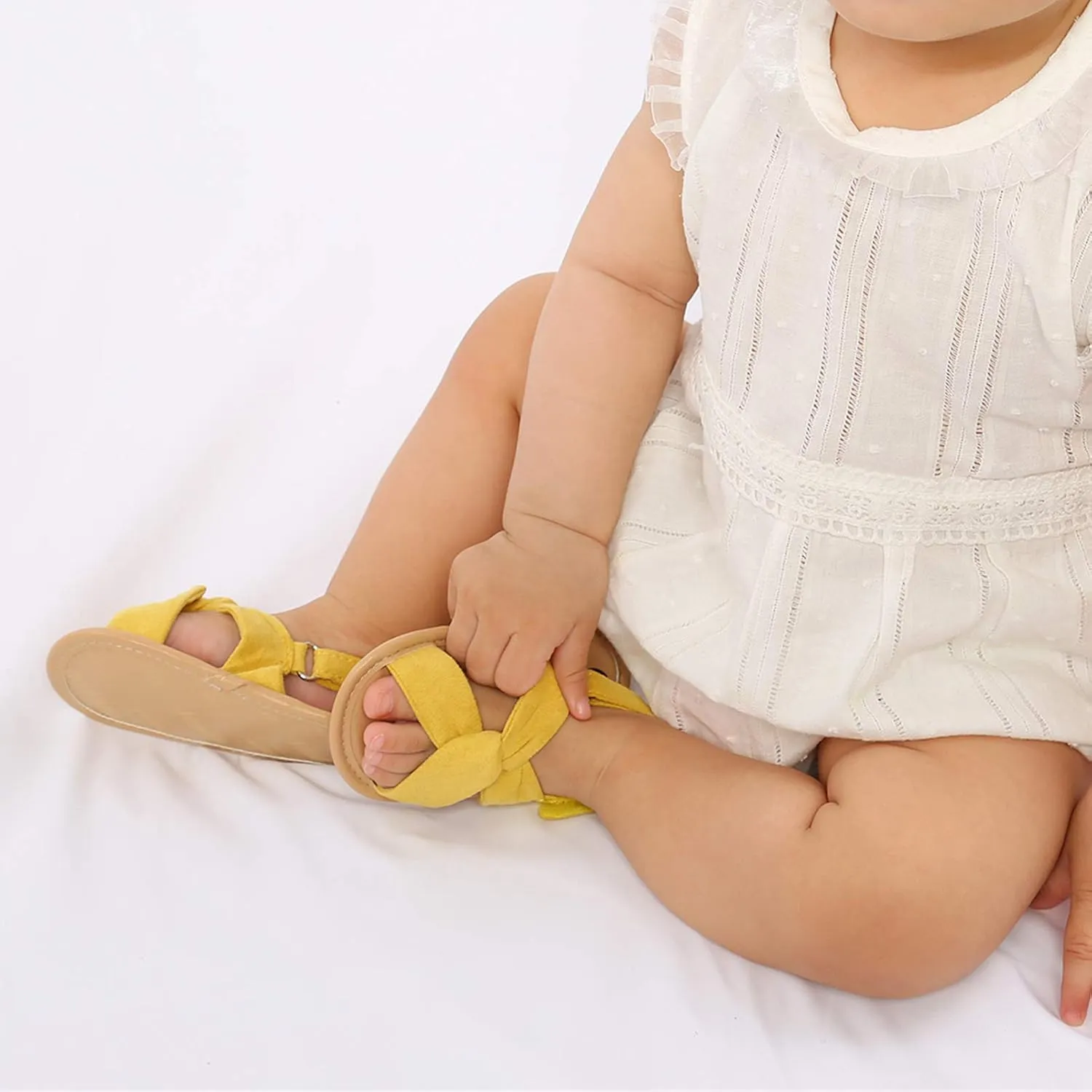 RVROVIC Baby Boys Girls Sandals Premium Infant Summer Outdoor Shoes PU Lightweight Soft Anti-Slip Sole Toddler Prewalker