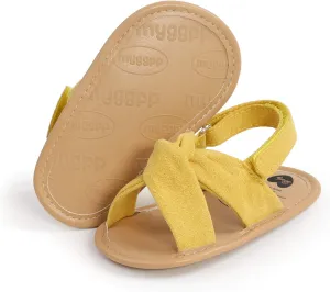 RVROVIC Baby Boys Girls Sandals Premium Infant Summer Outdoor Shoes PU Lightweight Soft Anti-Slip Sole Toddler Prewalker