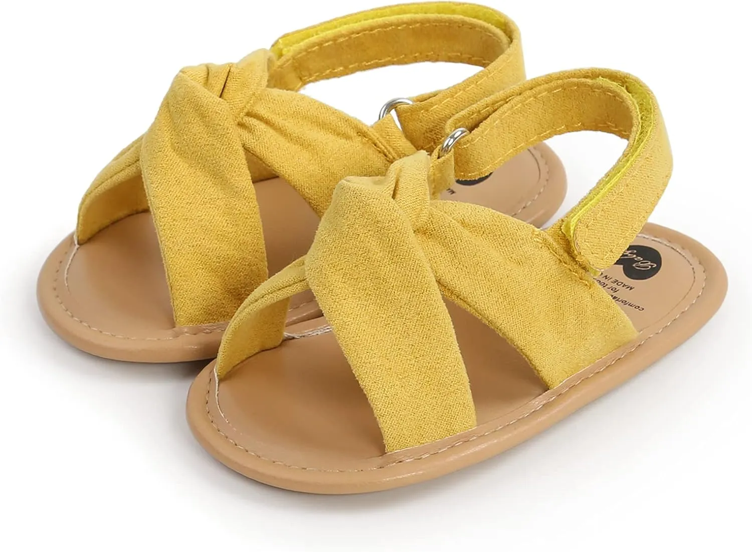 RVROVIC Baby Boys Girls Sandals Premium Infant Summer Outdoor Shoes PU Lightweight Soft Anti-Slip Sole Toddler Prewalker