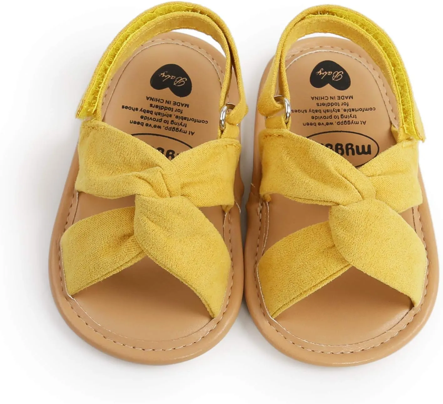 RVROVIC Baby Boys Girls Sandals Premium Infant Summer Outdoor Shoes PU Lightweight Soft Anti-Slip Sole Toddler Prewalker