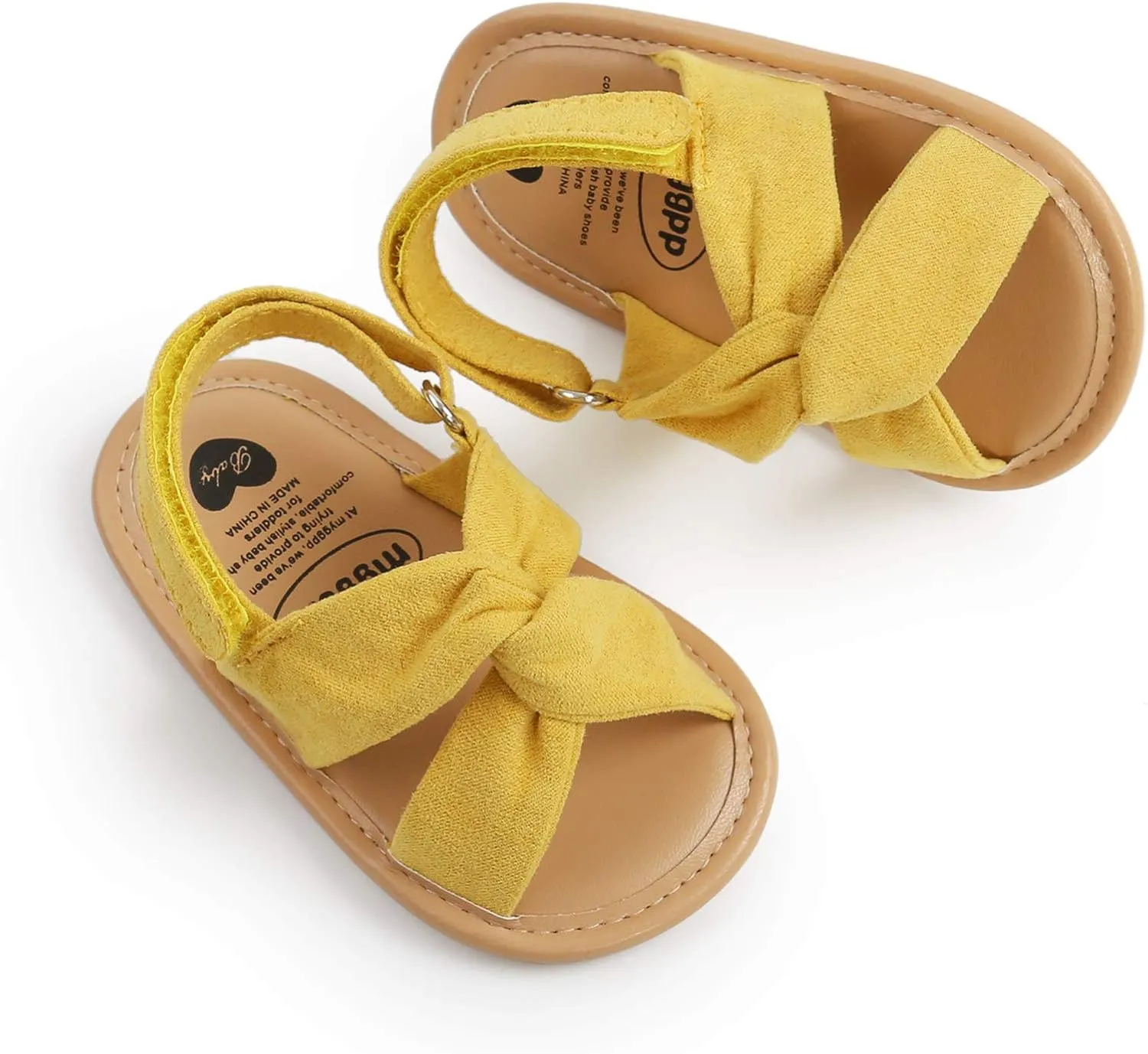 RVROVIC Baby Boys Girls Sandals Premium Infant Summer Outdoor Shoes PU Lightweight Soft Anti-Slip Sole Toddler Prewalker