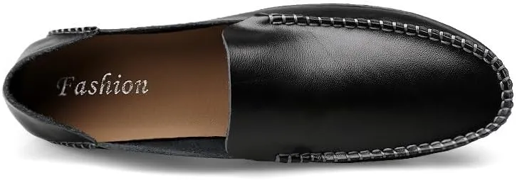 Santimon Men's Loafers Casual Slip On Shoes Soft Mules for Men Lightweight Flat Driving Boat Shoes