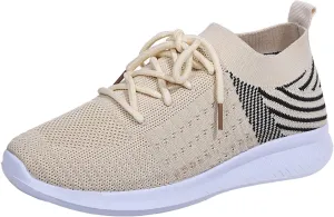 SBGMoSJ Business Casual Women Wide Sneakers Comfy Shoes for Women Slip On Dressy Womens Shoes Casual Fall Slip Ons Gym Shoes for Women Workout Size 12 Womens Black Sneakers Size 8 1/2