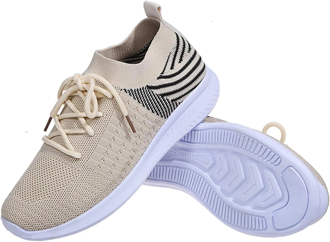 SBGMoSJ Business Casual Women Wide Sneakers Comfy Shoes for Women Slip On Dressy Womens Shoes Casual Fall Slip Ons Gym Shoes for Women Workout Size 12 Womens Black Sneakers Size 8 1/2