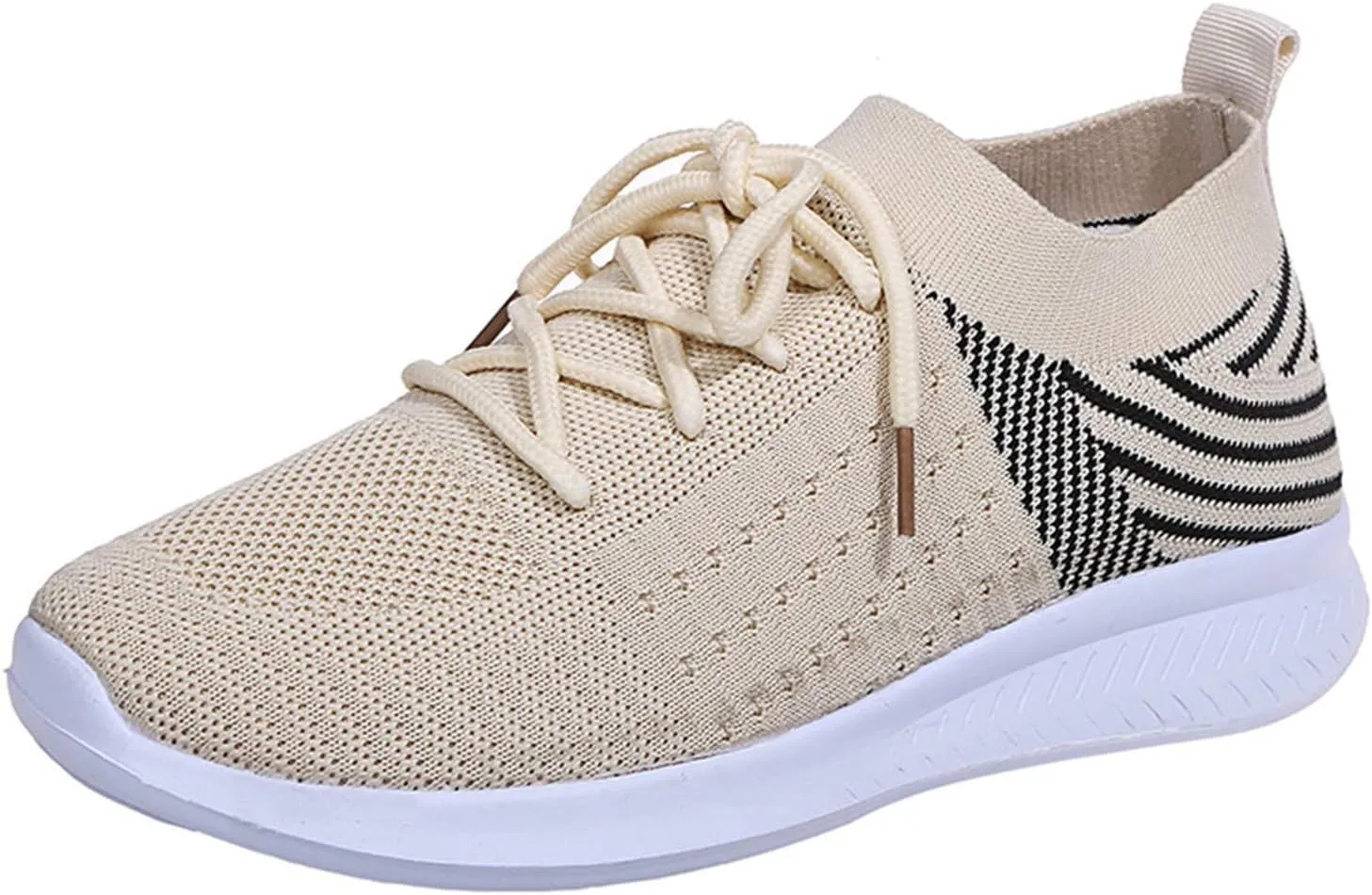 SBGMoSJ Business Casual Women Wide Sneakers Comfy Shoes for Women Slip On Dressy Womens Shoes Casual Fall Slip Ons Gym Shoes for Women Workout Size 12 Womens Black Sneakers Size 8 1/2