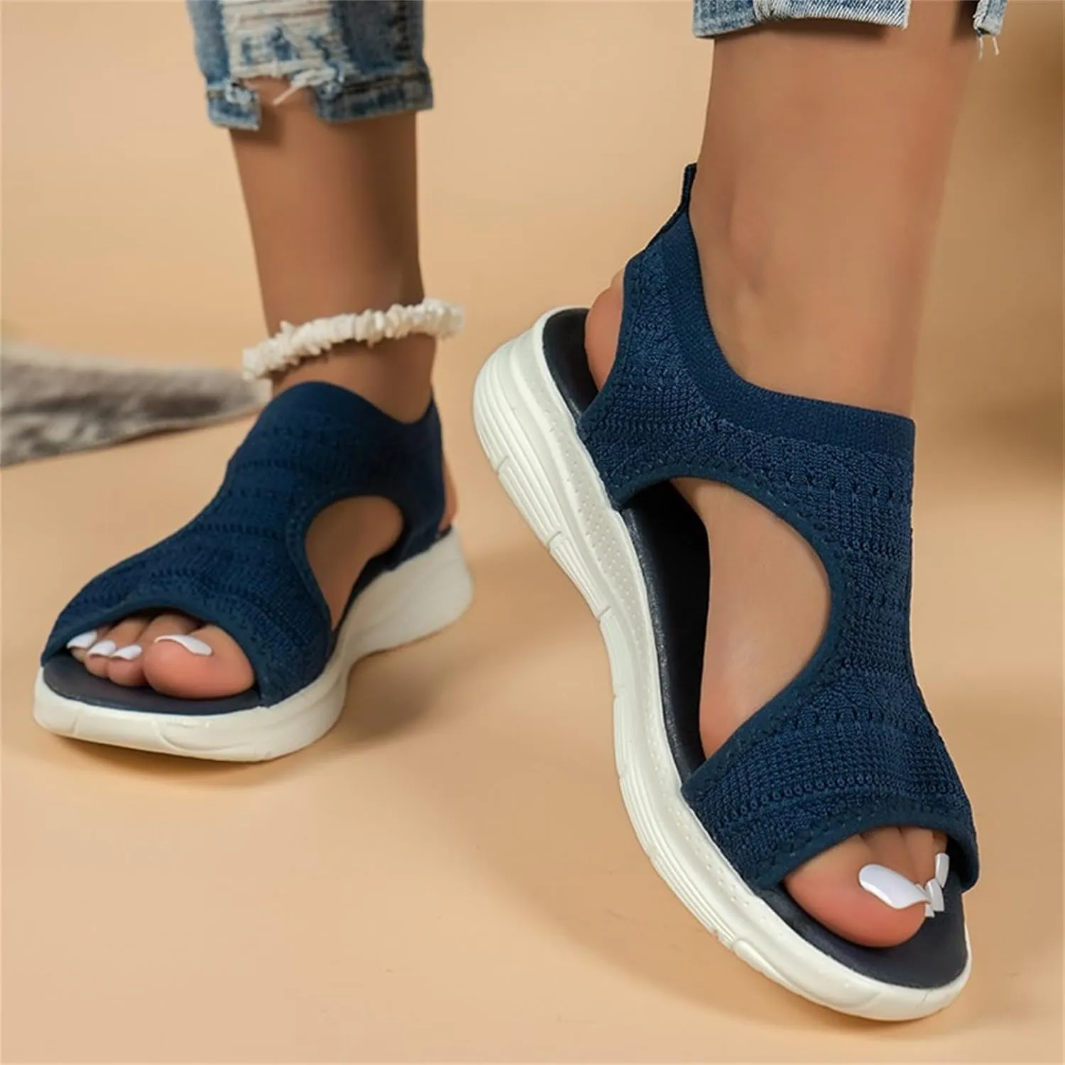 Shoes for Women Platform Sneakers for Women Platform Loafers for Women Wide Flat Bottom Fashion Christmas Shoes Men Comfortable Dressy Slip on