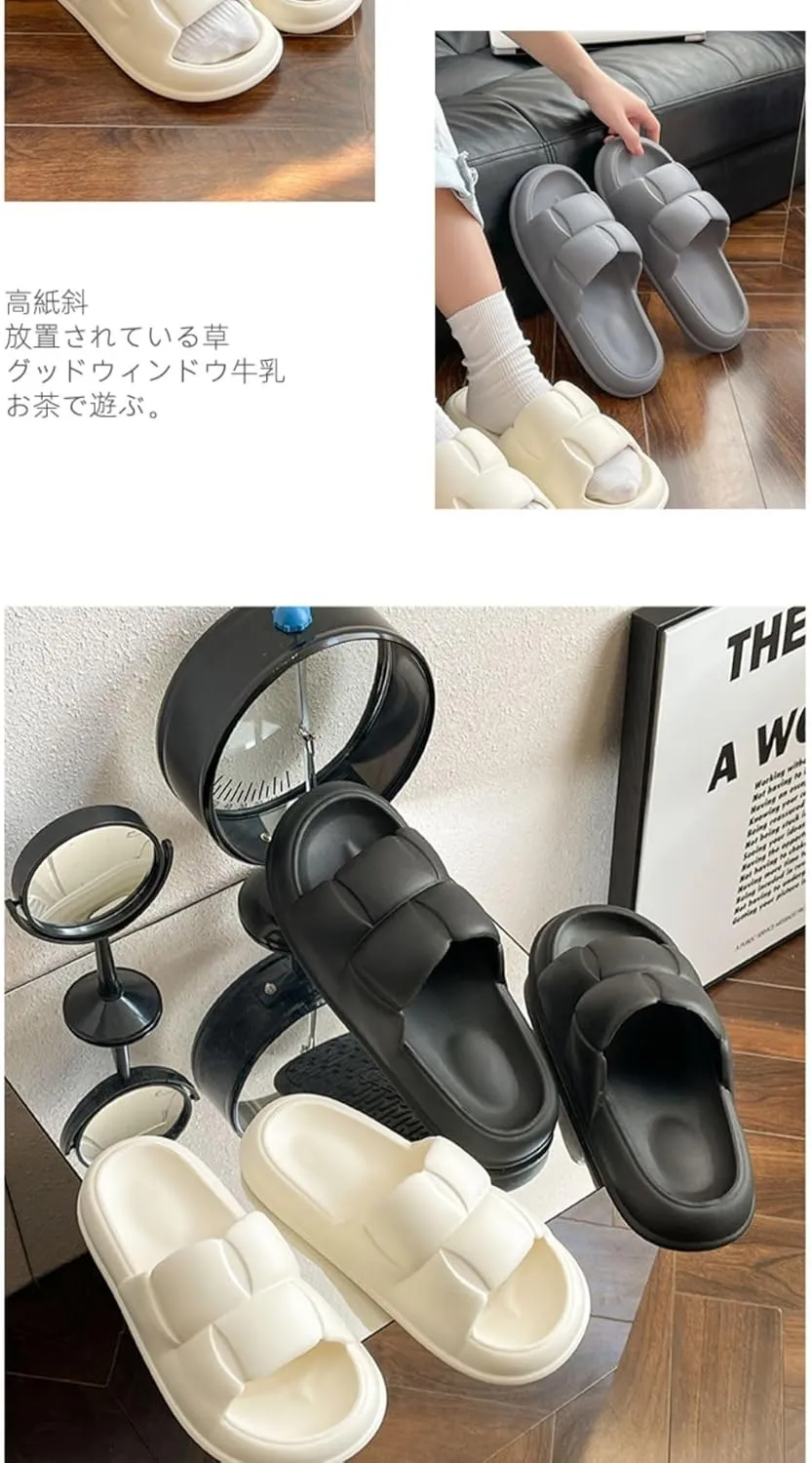 Shower Shoes for Women, Fashionable Soft Sole, Anti-Slip, Durable, Indoor-Outdoor Beach Sandals