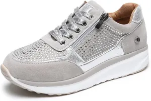 Sneakers For Women Slip On Canvas Womens Slip On Loafers Shoes Fashion Canvas Sneakers Casual Classic Fall Soft Lightweight Comfort Breathable Non-Slip Flat Walking Shoes