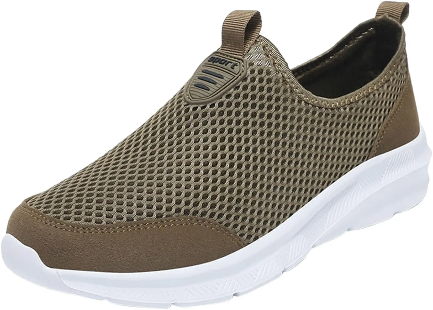 Sneakers for Women Walking Shoes Non Slip Lightweight Tennis Shoes Womens Comfortable Casual Shoes Trendy Dress Sneakers White Tennis Shoe Loafers Casual Slip On