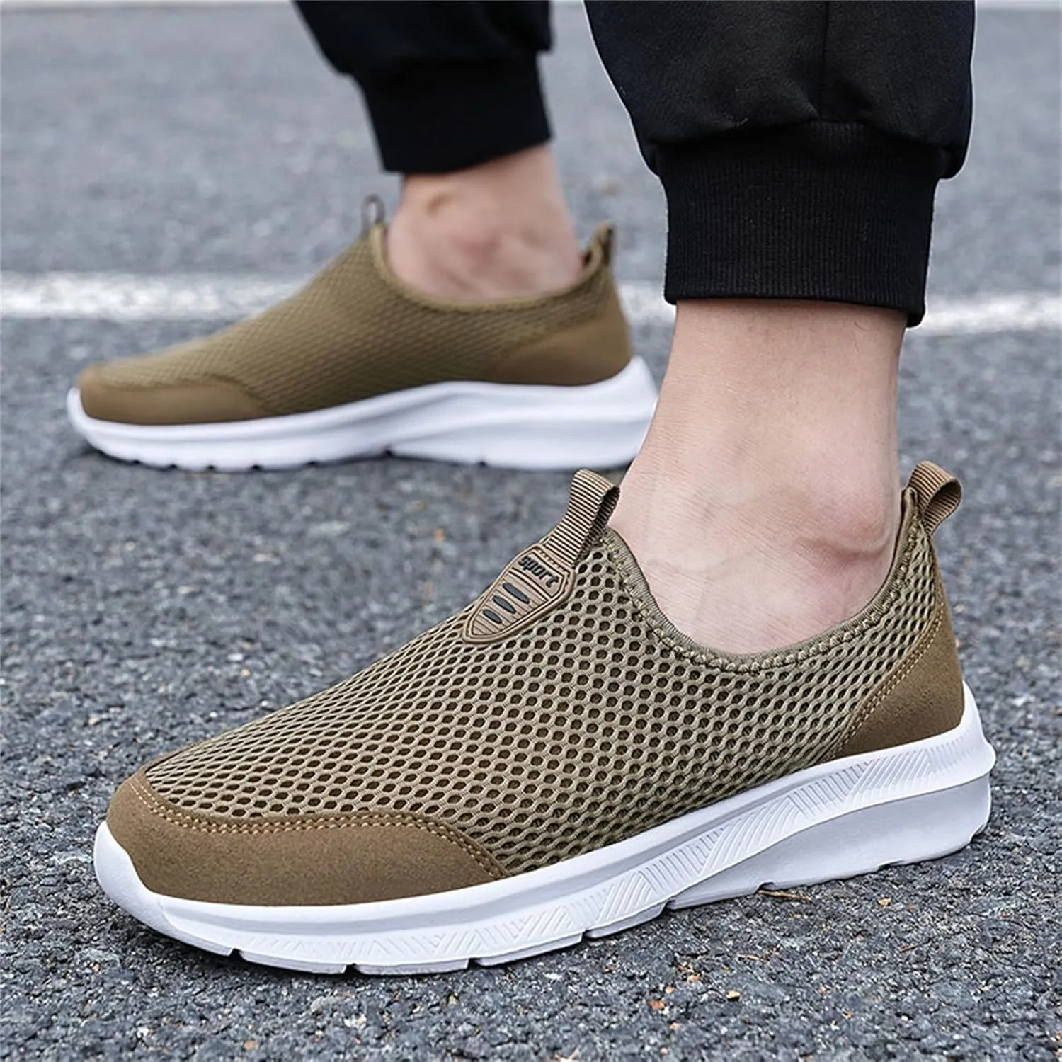 Sneakers for Women Walking Shoes Non Slip Lightweight Tennis Shoes Womens Comfortable Casual Shoes Trendy Dress Sneakers White Tennis Shoe Loafers Casual Slip On