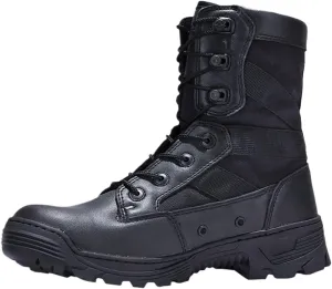 Spring Men's and Women's Outdoor Desert Army Fans Shoes Combat High-Top Tactical Training Military Boots