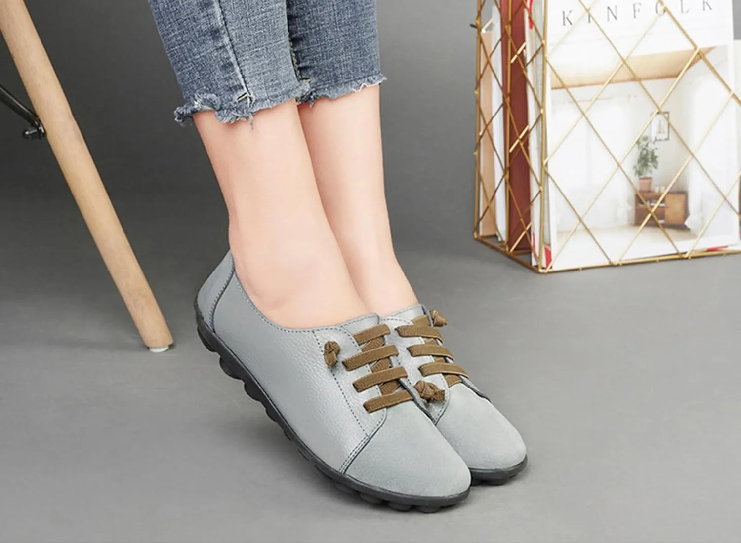 TangDao Women's Slip on Loafers, Casual Boat Shoes Sneakers, Soft Bottom Comfort Walking Flats