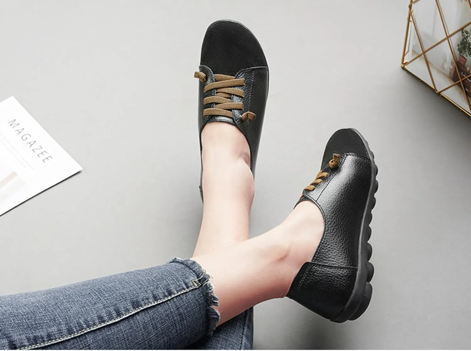 TangDao Women's Slip on Loafers, Casual Boat Shoes Sneakers, Soft Bottom Comfort Walking Flats