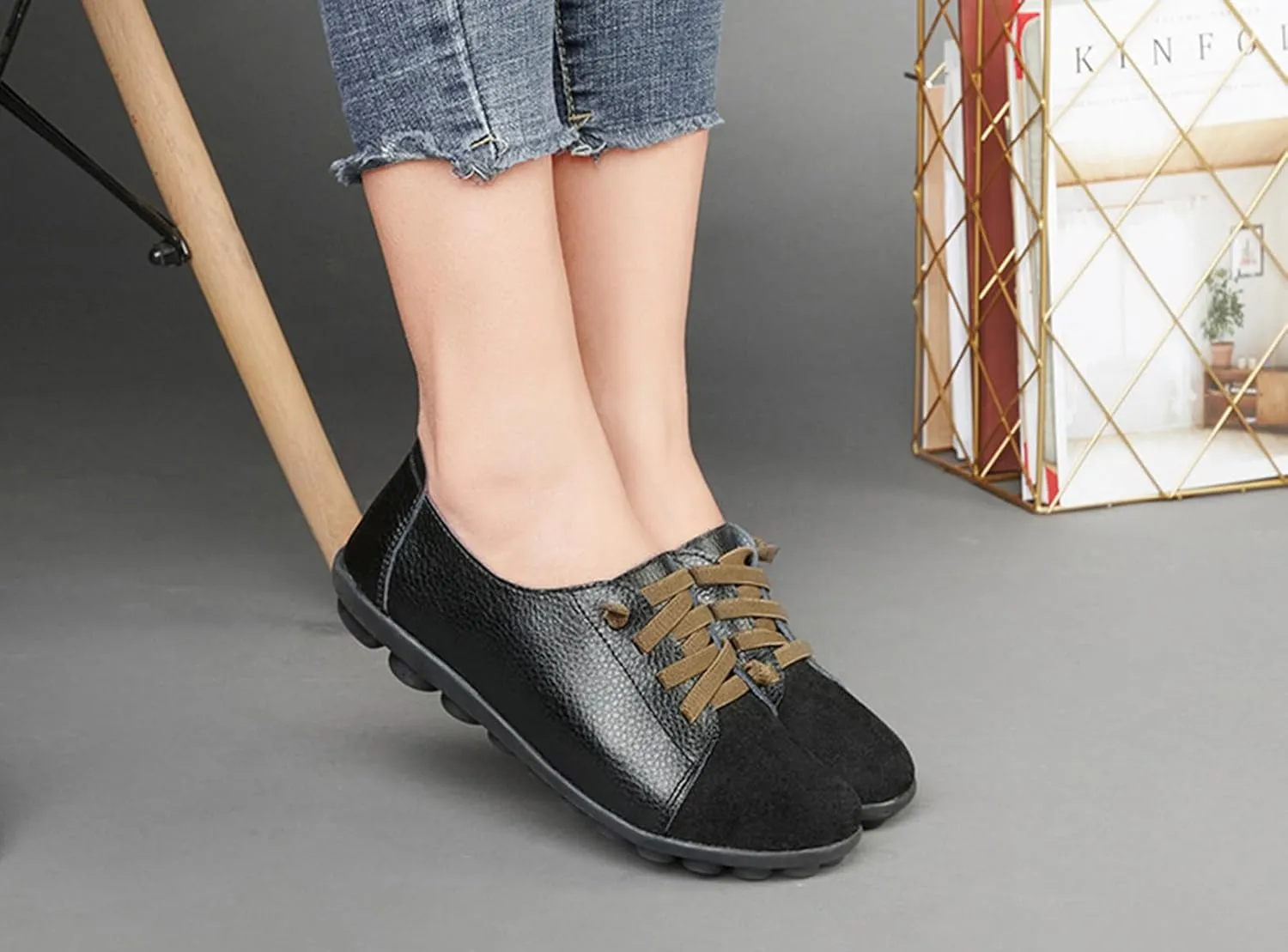 TangDao Women's Slip on Loafers, Casual Boat Shoes Sneakers, Soft Bottom Comfort Walking Flats
