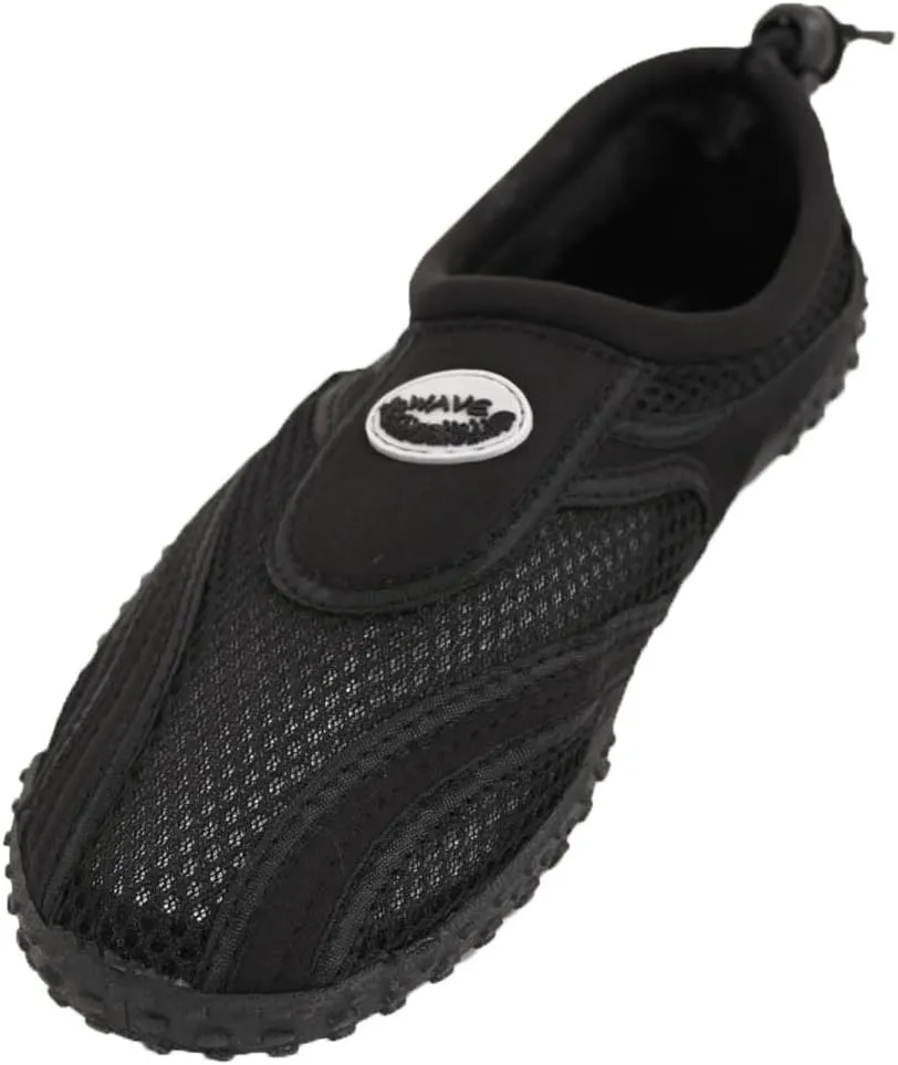 The Wave Easy USA Women's Water Shoes Black/Black