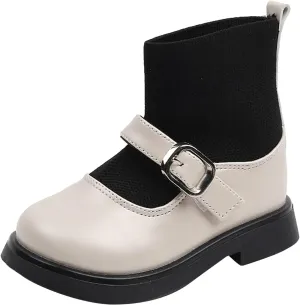 Toddler Girls Booties Little Kid Shoes Short Boots Girls Ankle Boots Youth Hiking Boots Girls Fashion Children's Boots
