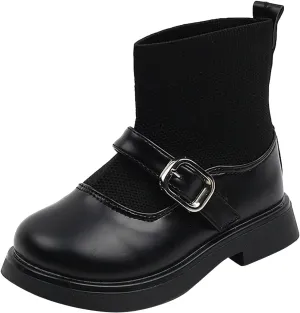 Toddler Girls Booties Little Kid Shoes Short Boots Girls Ankle Boots Youth Hiking Boots Girls Fashion Children's Boots