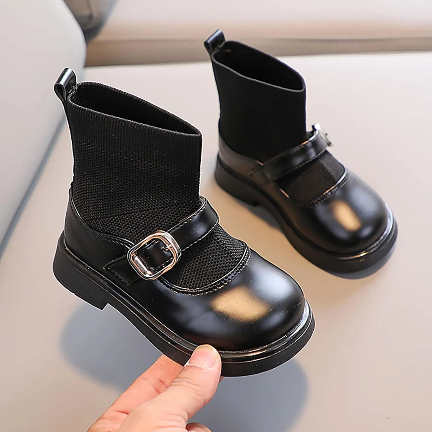 Toddler Girls Booties Little Kid Shoes Short Boots Girls Ankle Boots Youth Hiking Boots Girls Fashion Children's Boots