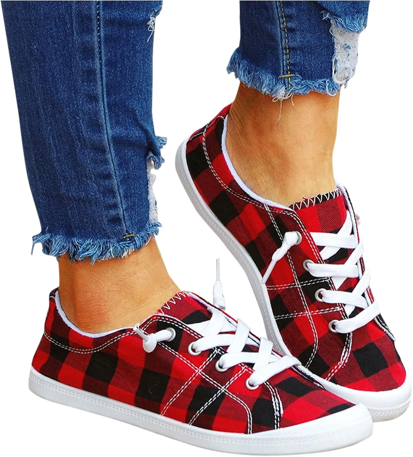 White Womens Sneakers Slip On Non Slip Work Shoes for Women Food Service Size 12 Winter Slip On Shoes for Women Outdoor Lightweight Sneakers for Women Size 8 Wide Zapatos para Gym Mujer