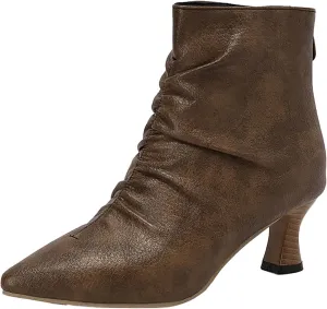Women Ankle Boots Leather Ankle Boots for Women Wide Toe Ankle Boot Womens Womens Winter Ankle Boots Wide Width Ankle Boots for Women Dressy Extra Wide Women's Black Ankle Boots
