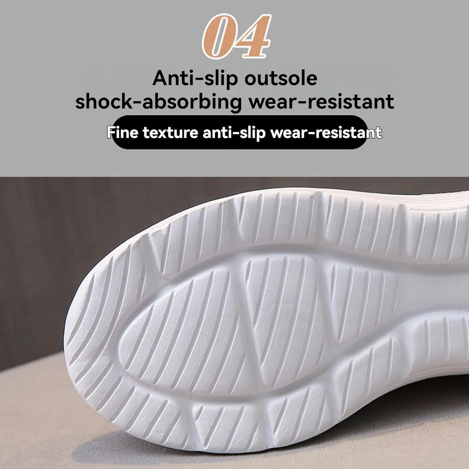 Women Casual Walking Shoes Orthopedic Arch Support Breathable Slip on Non-Slip Comfort Loafers Mesh Low Top Casual Soft Sole Sneakers Flats Wide Width Boat Shoes Support Work Loafer