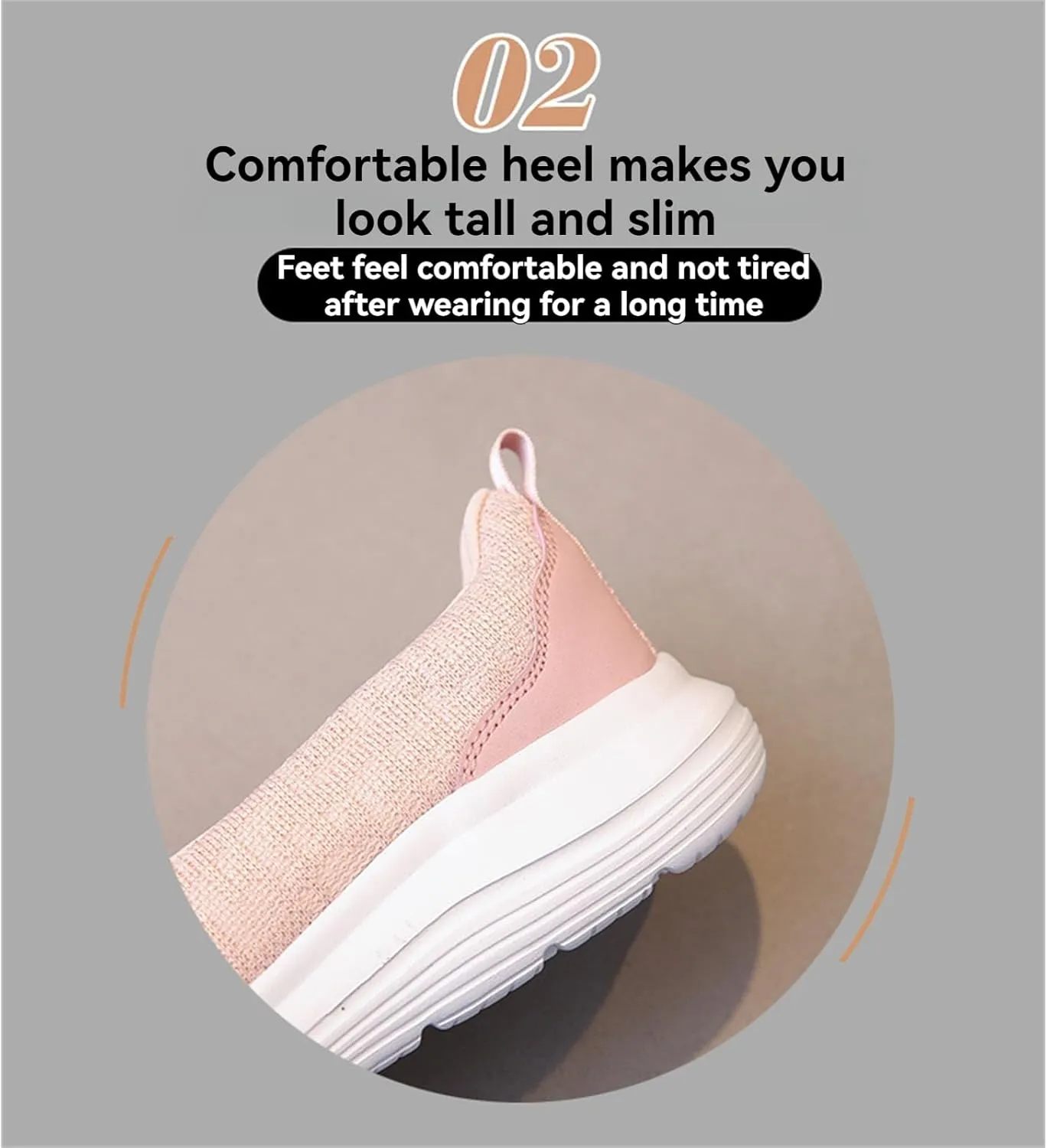 Women Casual Walking Shoes Orthopedic Arch Support Breathable Slip on Non-Slip Comfort Loafers Mesh Low Top Casual Soft Sole Sneakers Flats Wide Width Boat Shoes Support Work Loafer