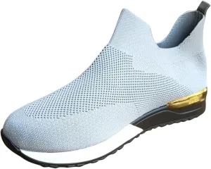 Women Slip On Trainers, Casual Work Running Sneakers Orthopedic Shoes for Women Summer Sport Breathable Shoe